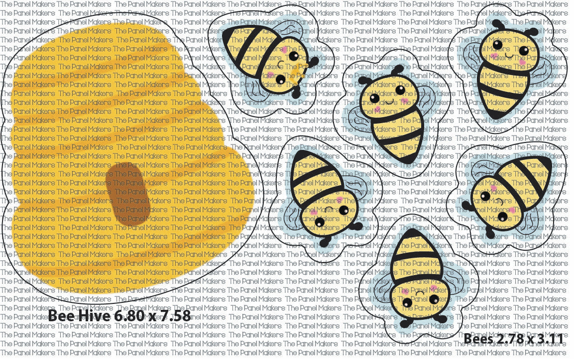 Buzzing Bees Panel