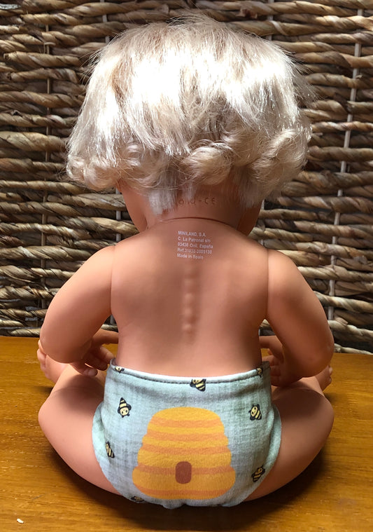 Beehive Baby Doll Diapers Panel