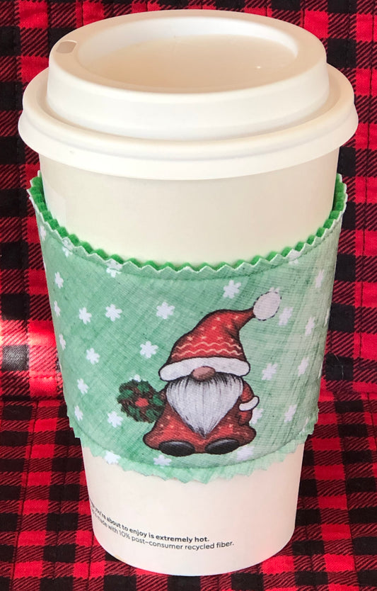 Gnome Coffee Cup Sleeves panel