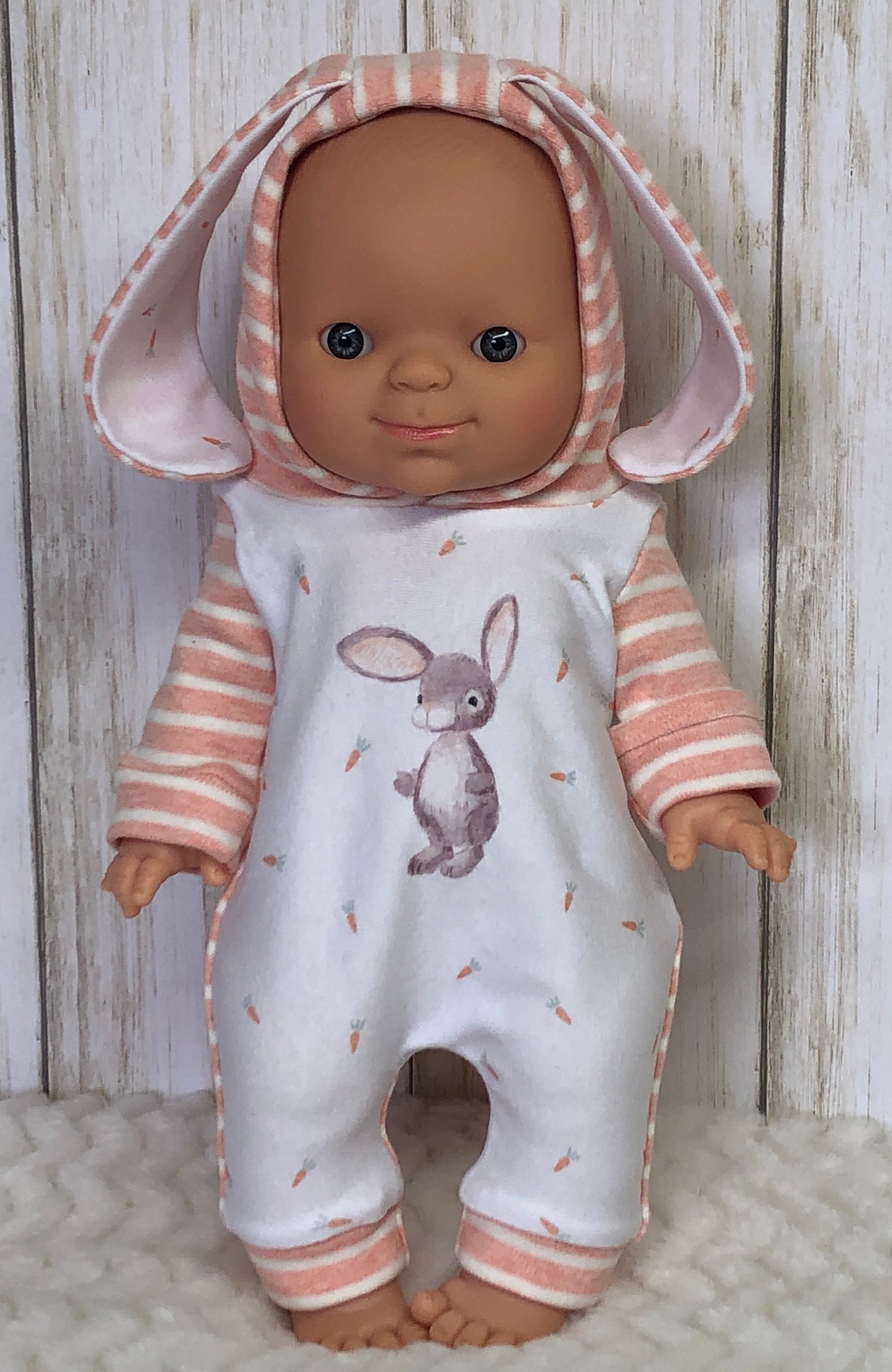 Carrot Bunny Medium Doll Sized panel