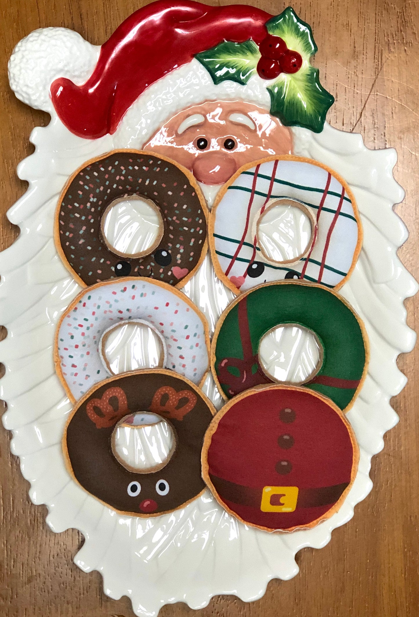 Christmas Donuts panel