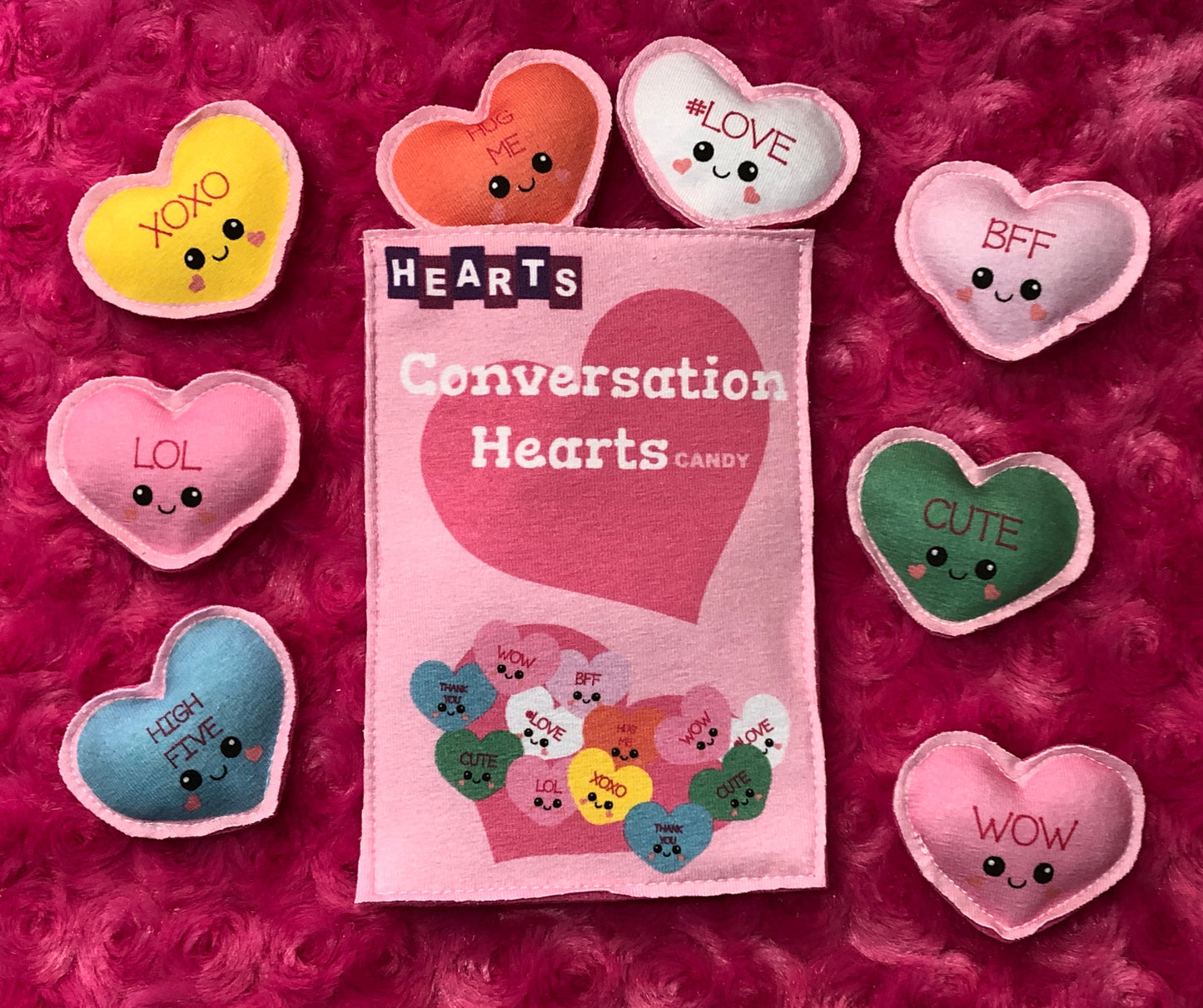 Candy Hearts panel