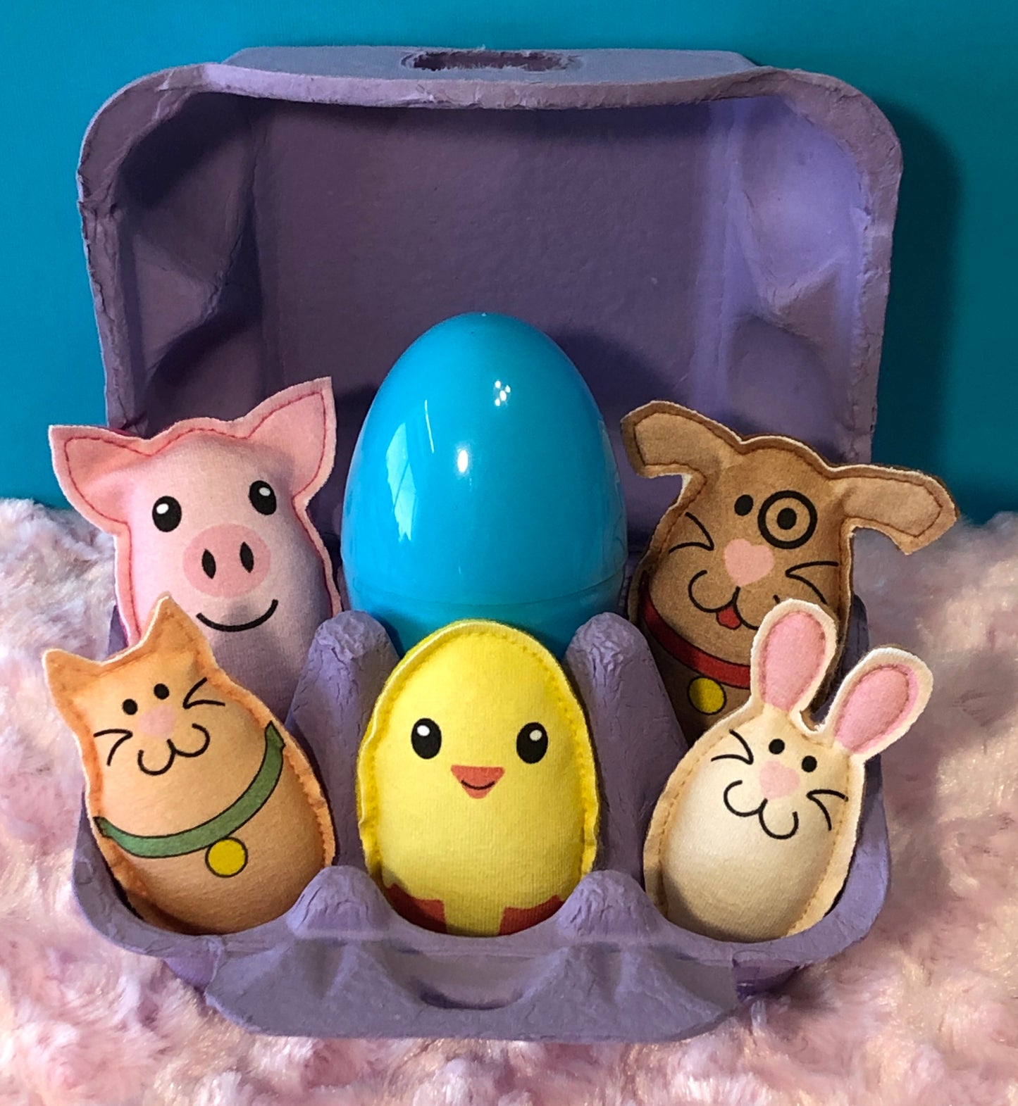 Animal Egg Softies panel