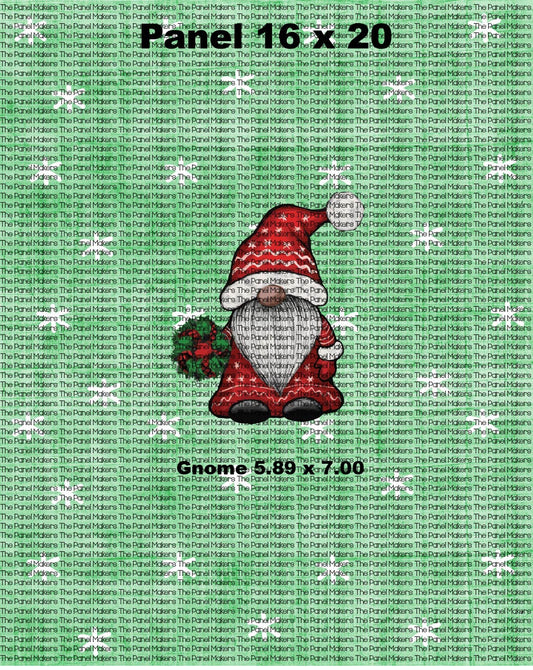 Gnome with Wreath Panel