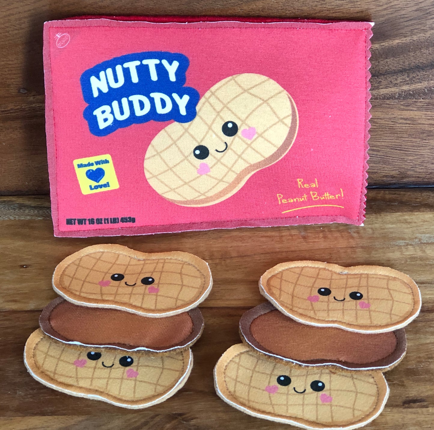 Nutty Buddy Cookies panel