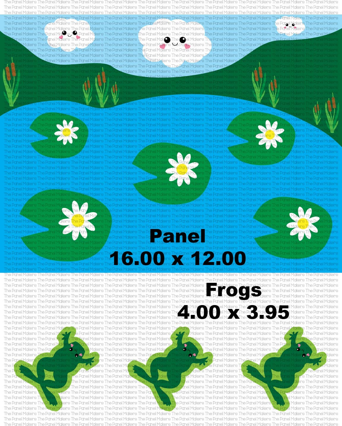 Bean Bag Frog Playmat panel