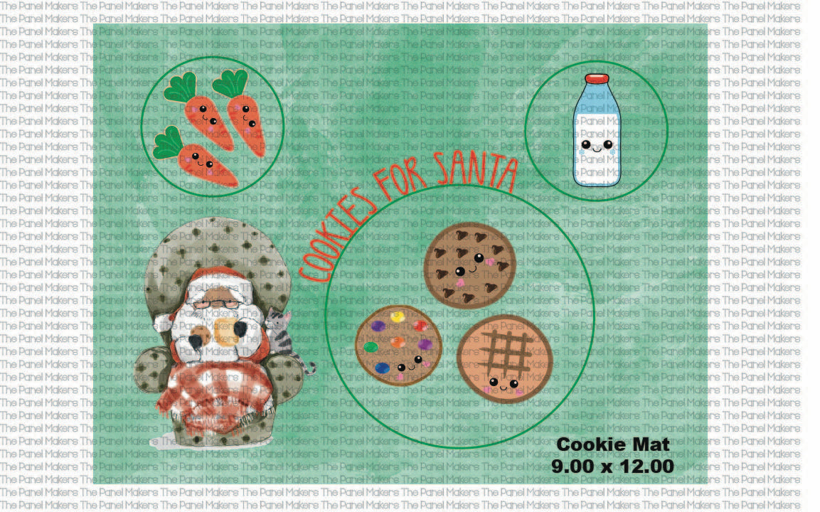Cookies for Santa Placemat panel