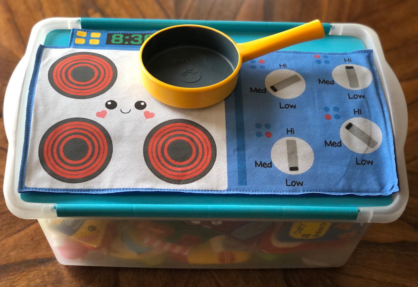 On The Go Stovetop play mat panel
