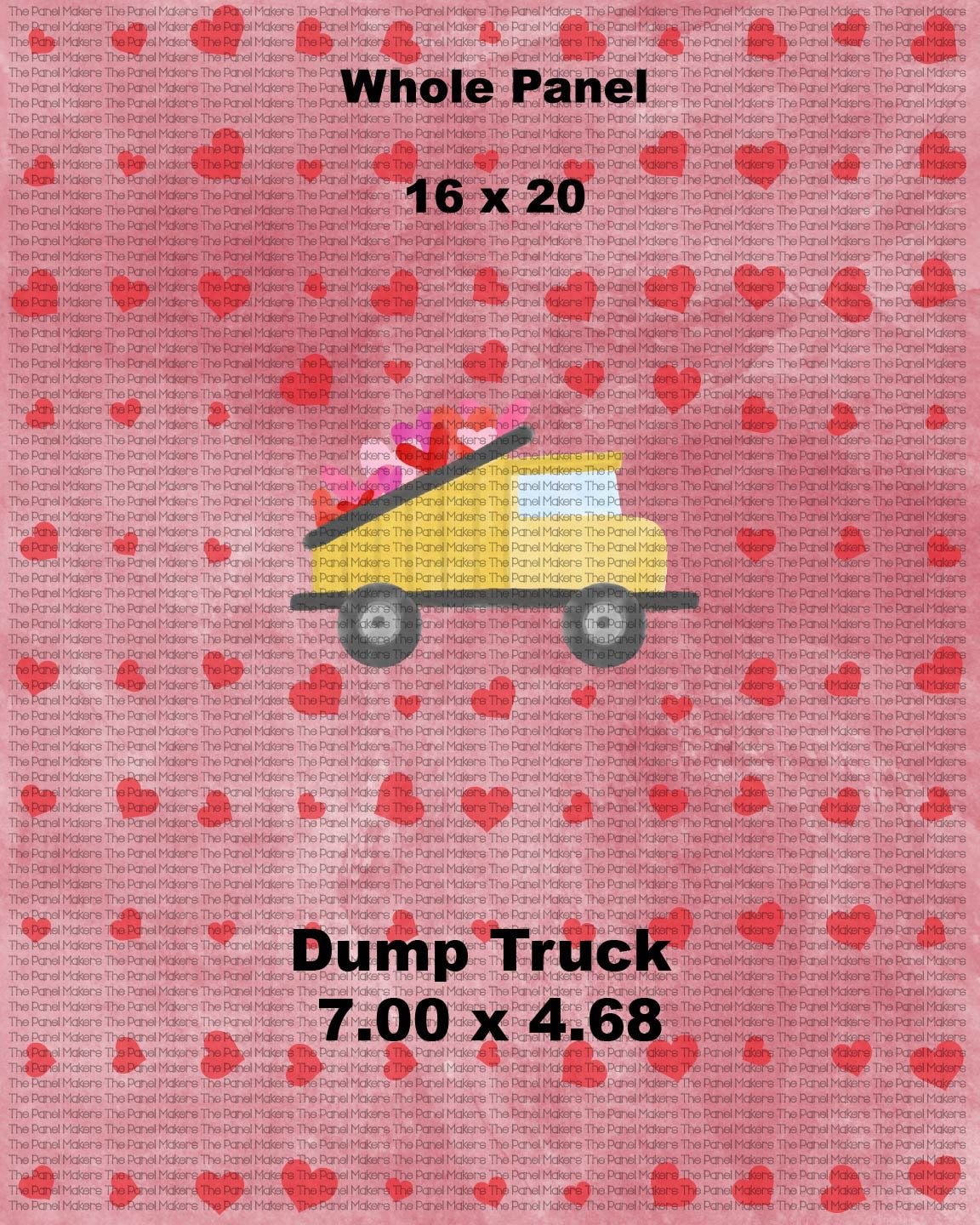 Truck of Love Large Panel